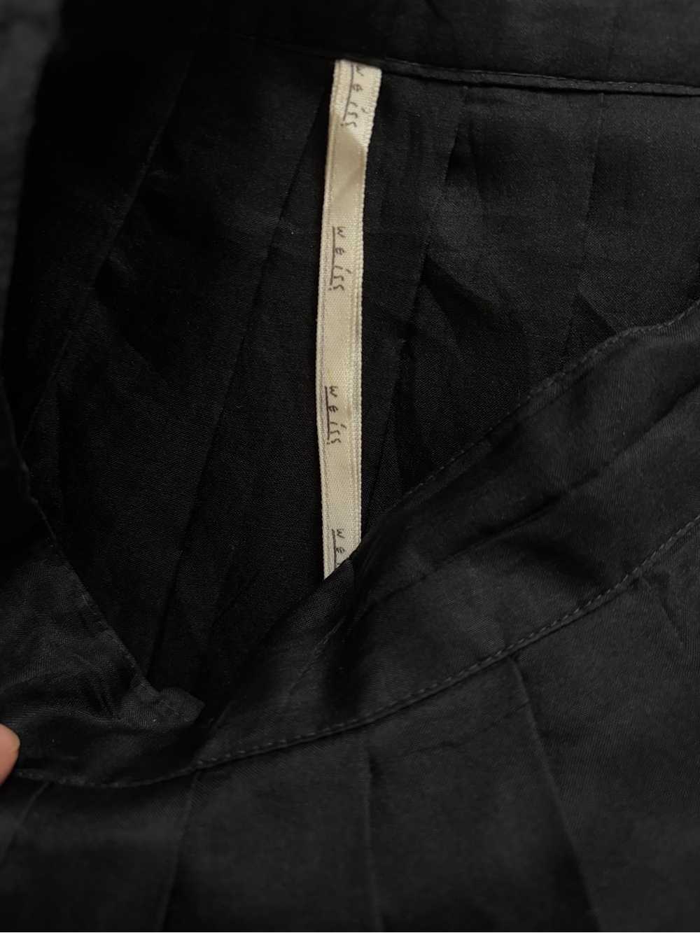 Vintage Silk Skirt - Picture 6 of 8